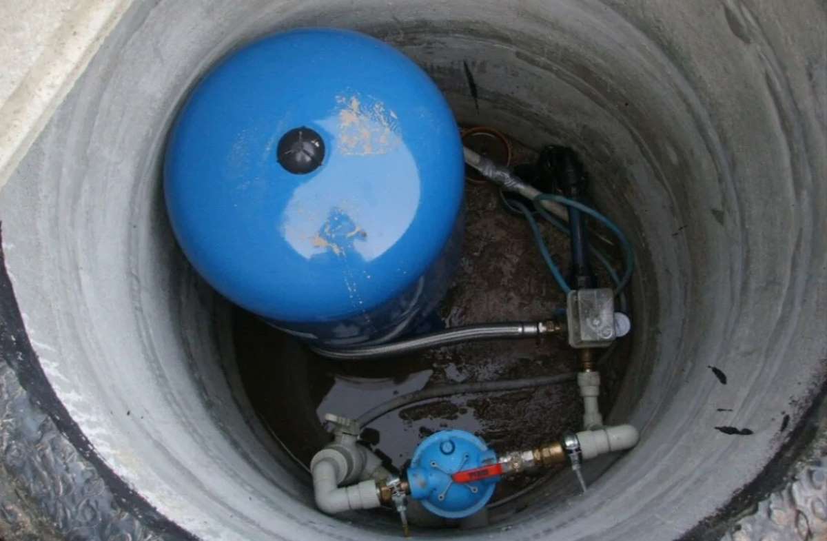 Автономный водопровод от скважины к стиральной машине